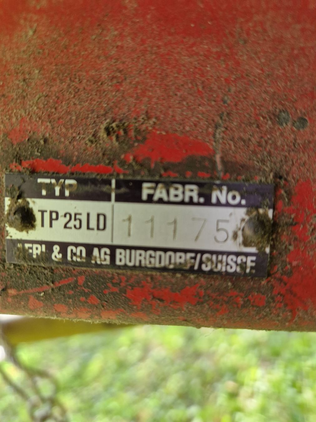 Aebi Toutes les machines: Ladegerät zu TP 25 LD Aebi – D'occasion à Aeschau par Stuede 1