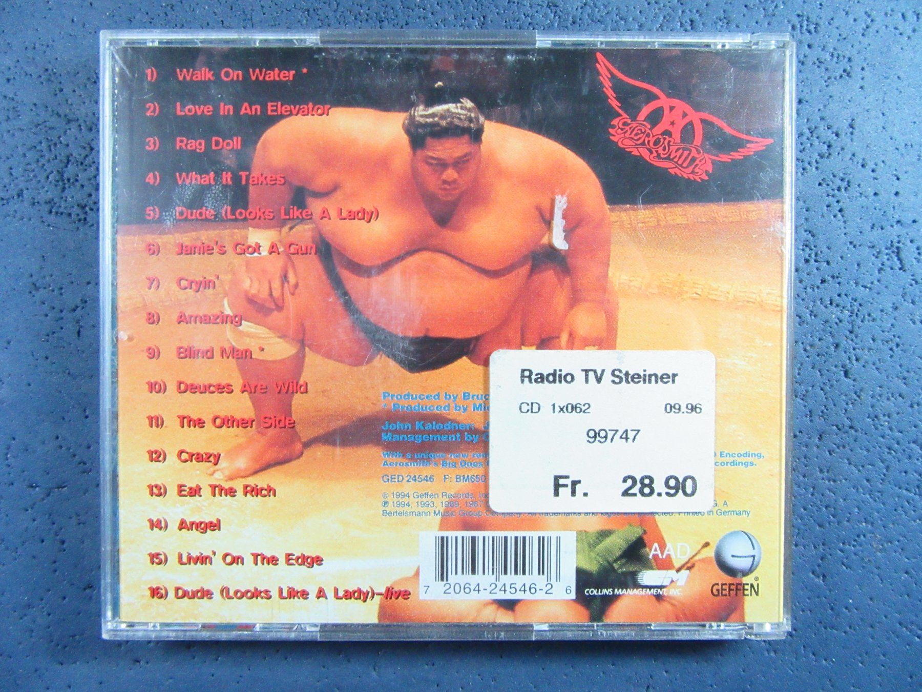 CDs: AEROSMITH CD BIG ONES – Gebraucht aus Ettingen von Hausi4711 2