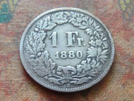 1 Fr. 1880   (C)
