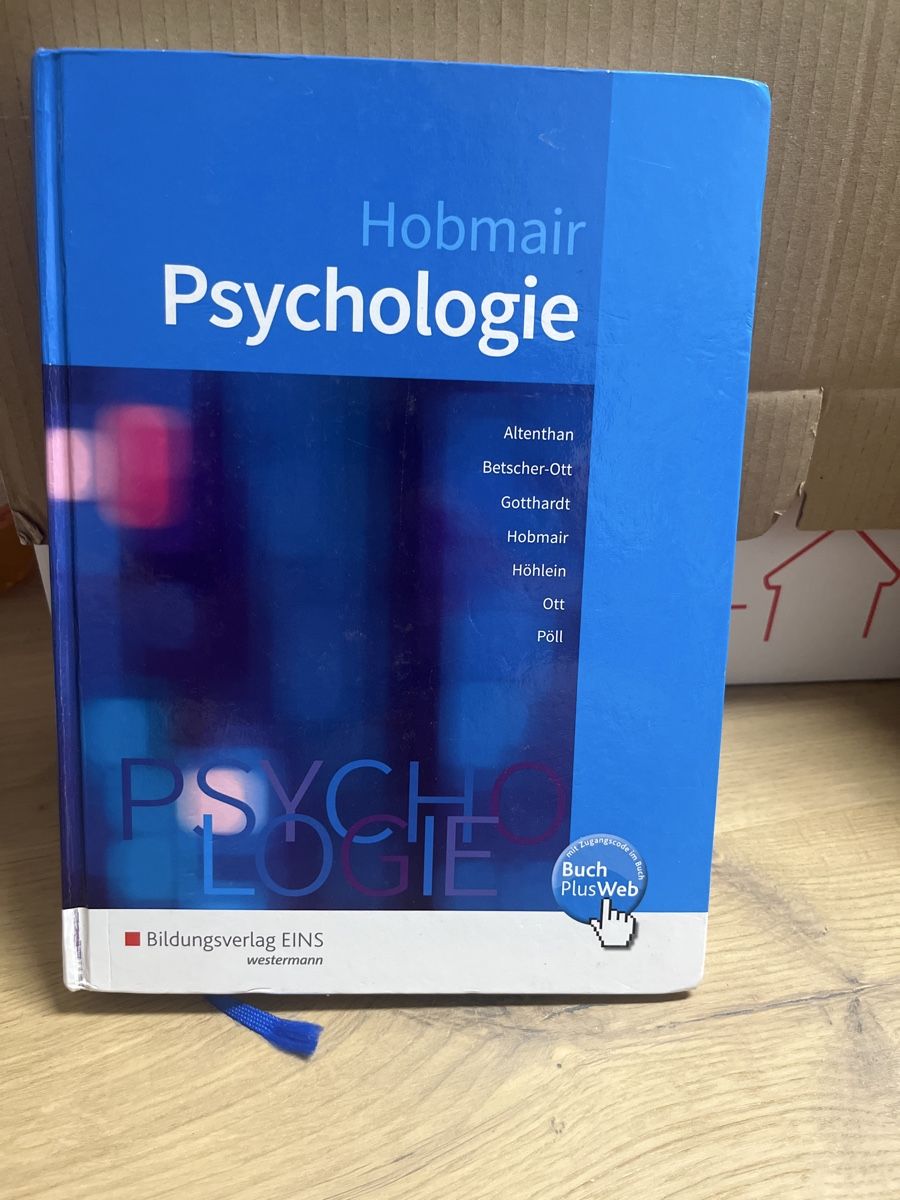 Libri: FMS Psychologie Hobmair – Usato da Bernhardzell venduto da aai.bau