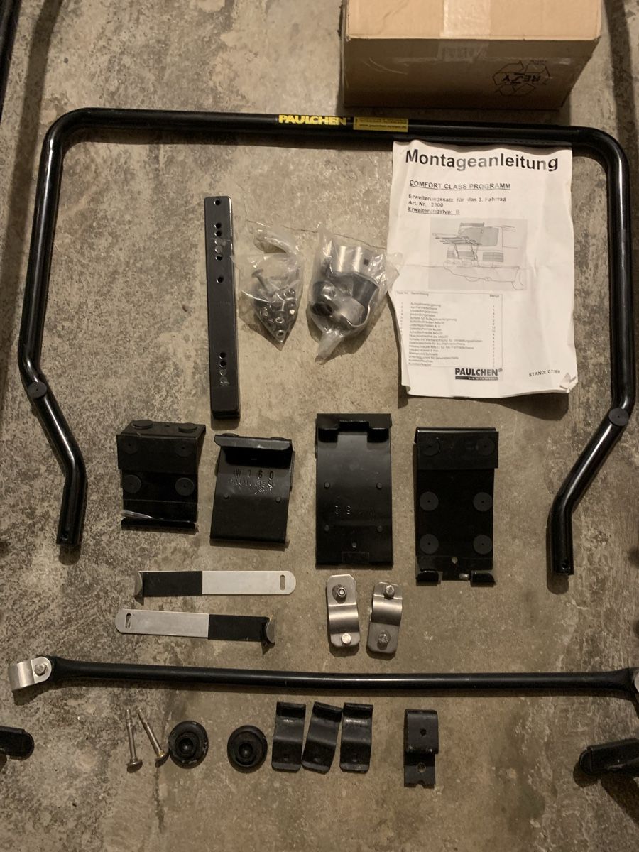 Tutti i ricambio: Paulchen porte vélo Comfort Class – Nuovo (secondo la descrizione) da Montpreveyres venduto da Maleagant 1