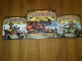 Warhammer Diskwars DE Fassung | Top Zustand | OOP | Bundle