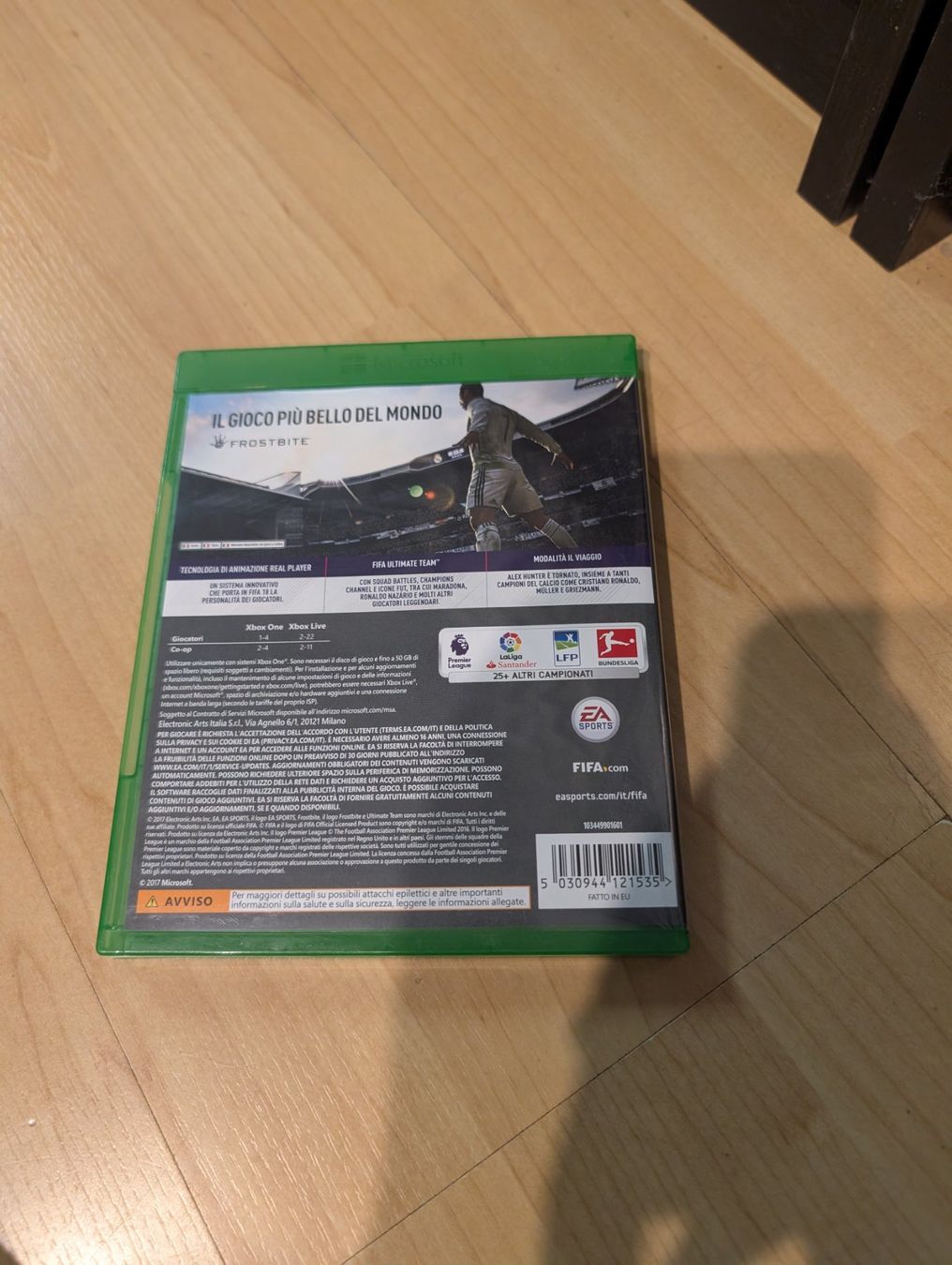 Jeux: Fifa 18 Microsoft Xbox one/series x – D'occasion à Giubiasco par Ticinerd 1