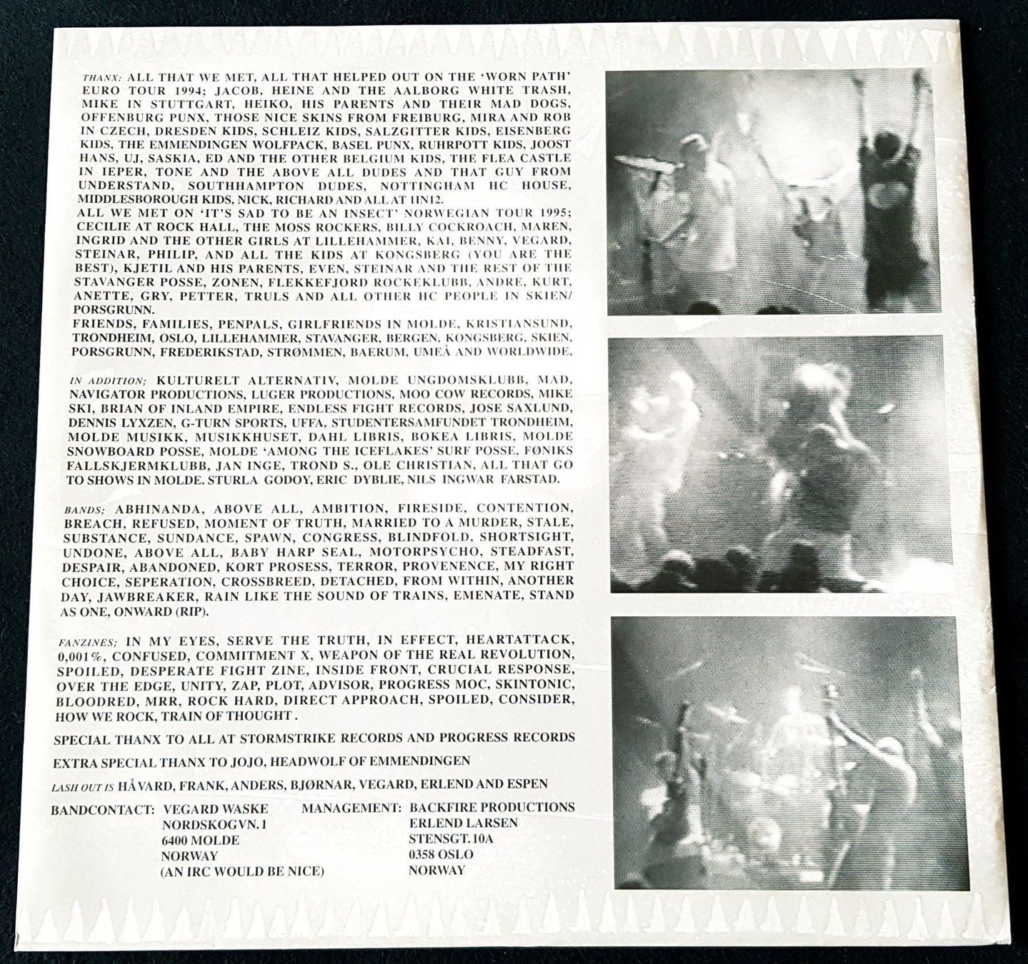 Schallplatten: Lash Out - Yellow/Black Splatter - 1995 - First Press – Gebraucht aus Uster von Zardodel 6