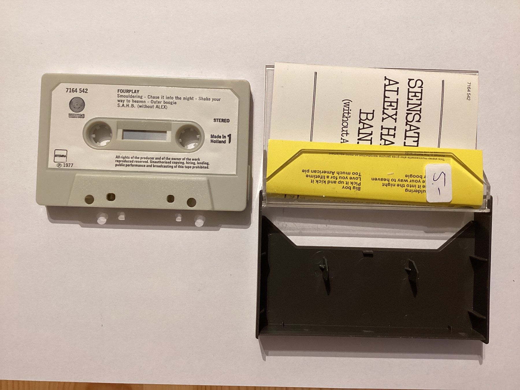 Musicassette: Sensational Alex Harvey Band MC - Fourplay – Usato da Gutenswil venduto da Hamzian 1