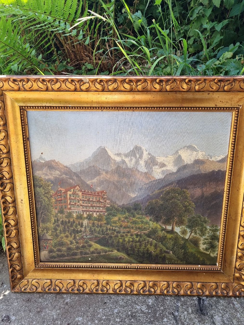 Dipinti: Top öl bild Interlaken – Usato da Ostermundigen venduto da vintage60