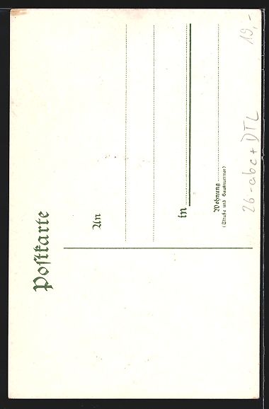 Cartoline postali: sign. Sievers Clausen: Braunschweig, Gew – Usato da Berlin venduto da bartko-reher 1
