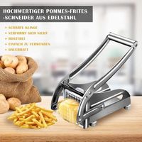 Kartoffelschneider Pommes Schneideinsätzen Edelstahl