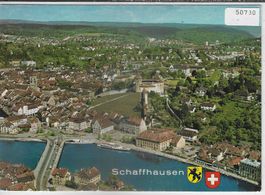 Flugaufnahme Stadt Schaffhausen