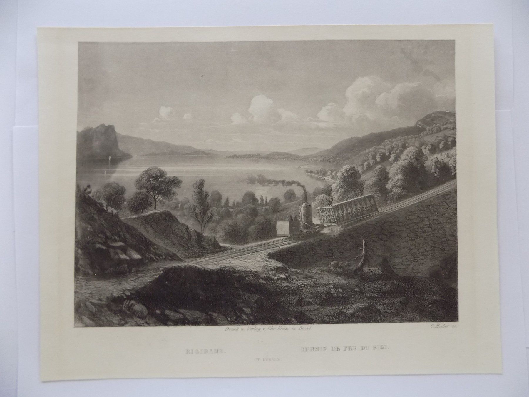 Gravures: Vitznau Rigibahn – D'occasion à Risch par Rischli15