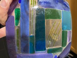 Glas-Schale (mundgeblasen)