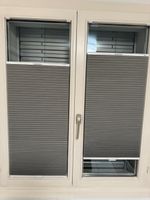 Fensterplissee Grau, Top Zustand, Winter-Schnäppchen!