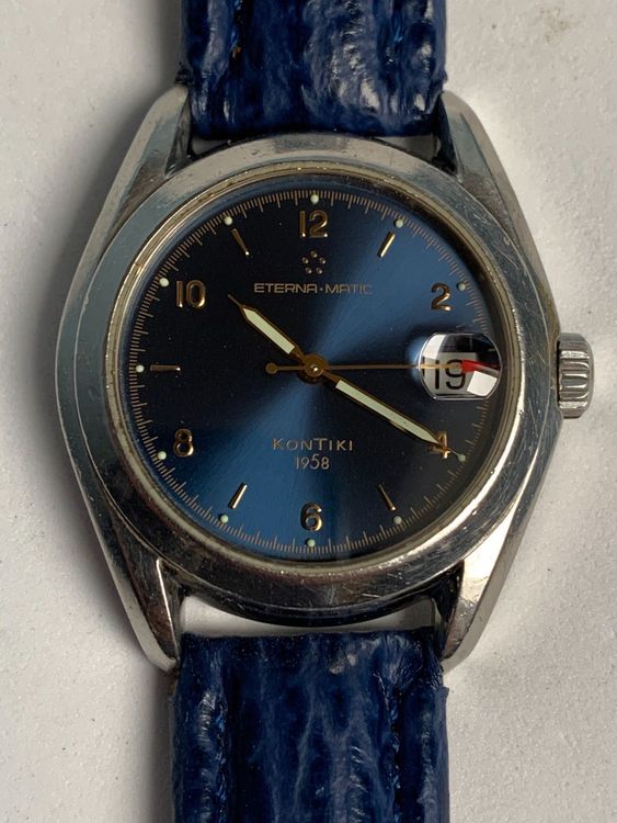 Montre Vintage Eterna Matic Kontiki - Automatique Suisse - Années 1960 - Parfait état De Marche