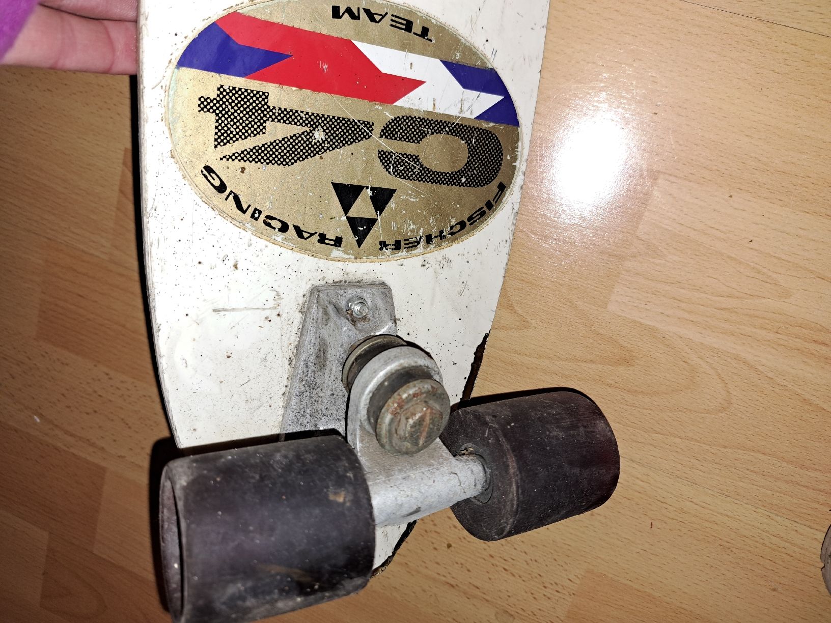 Skateboards: Original  USA Racing Skateboard - 70er – Usato da Kölliken venduto da Upcycling-by-Mc-TAM 4
