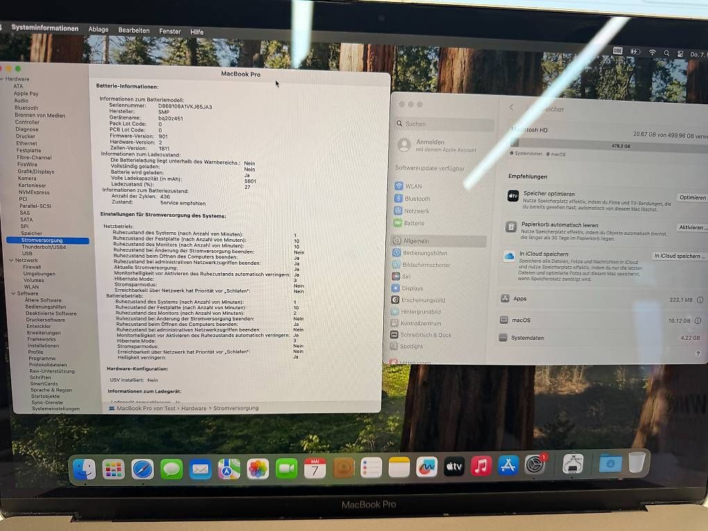 Apple Notebooks: MacBook Pro 2018 15", 16GB RAM, 512GB – Gebraucht aus St. Gallen von egzon_navit 4