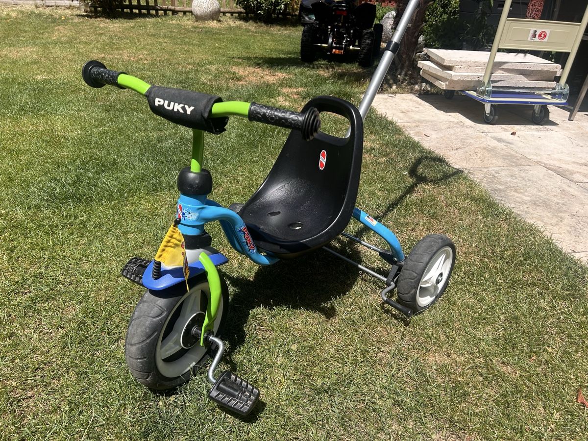Puky Veicoli per bambini: Puky Dreirad mit Schiebestange – Usato da Kloten venduto da Spinush 2