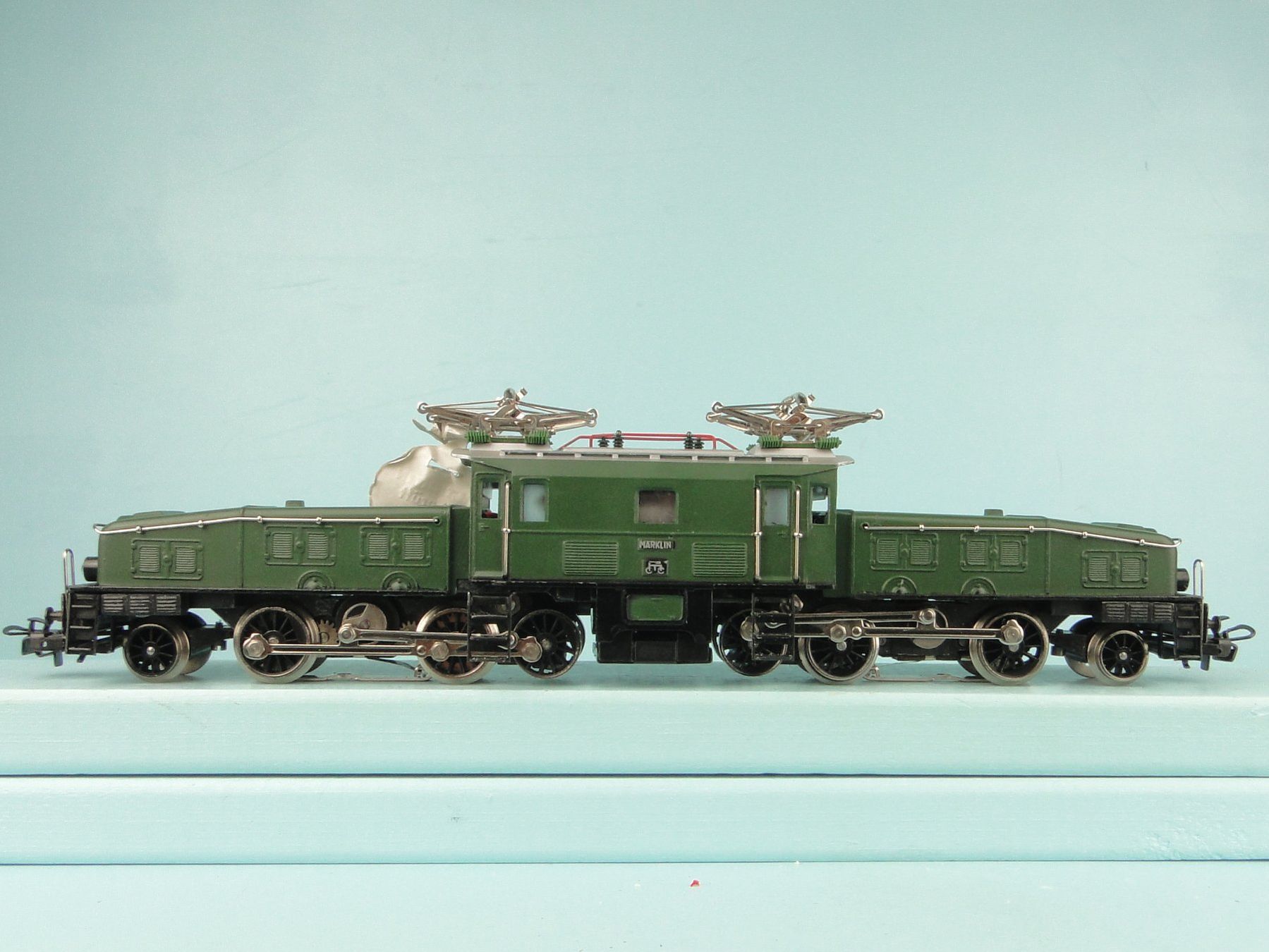 Märklin Modellini di ferrovie: Märklin 3015 SBB Krokodil – Usato da Bülach venduto da cann11 4