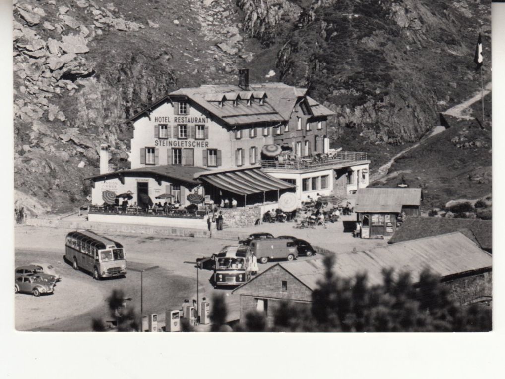 Ansichtskarten: Sustenpass Steingletscher ca. 1950 – Gebraucht aus Bürglen TG von StampGraf