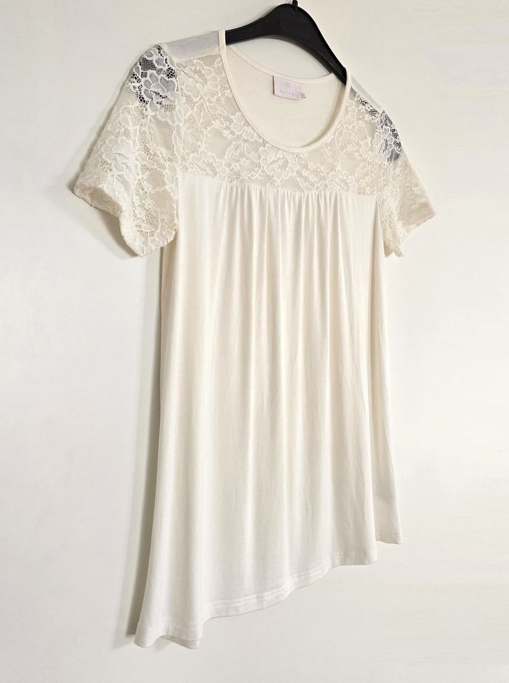 Camicette: KAFFE Damen Bluse mit Spitze Grösse XS - Offwhite – Usato da Oetwil an der Limmat venduto da dhantal 2