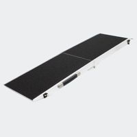 Alu faltbar Hunderampe 244x48cm 115kg