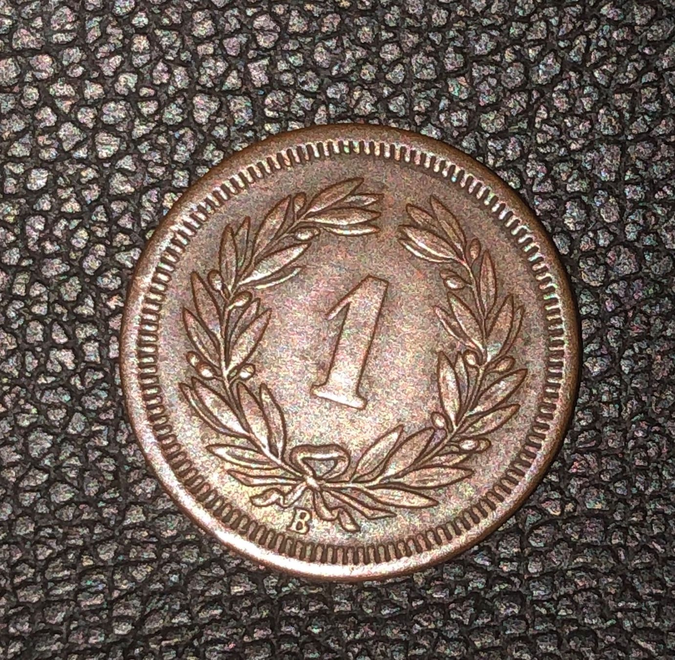 Alle Münzen: 1872 - 1 RAPPEN UNZ – Neu (gemäss Beschreibung) aus Courgenay von Kolfree 1