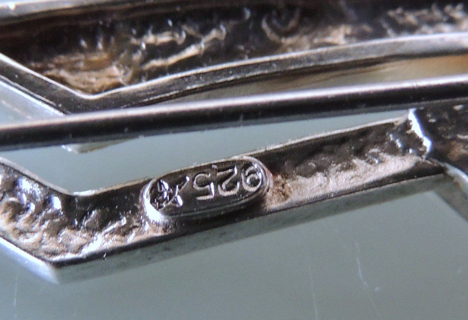 Broschen & Nadeln: Teilvergoldete Silber 925 Brosche 90 mm – Gebraucht aus Waldenburg von schaller707 4