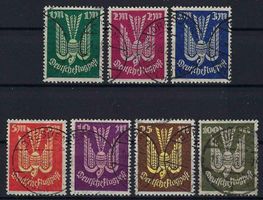 Deutsches Reich 1922/23 Top Flugpost-Marken sauber gest.