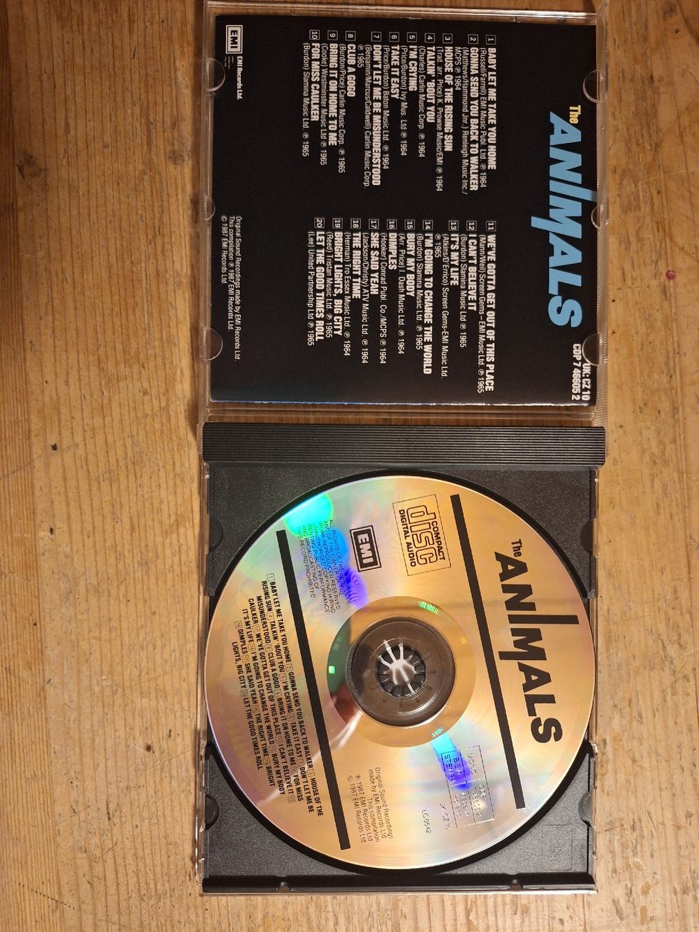 CDs: The Animals "the singles plus" – Gebraucht aus Schwarzenburg von Ralfi1 2