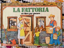 [Libro Vintage] LA FATTORIA - Un Libro Per Giocare (1977)