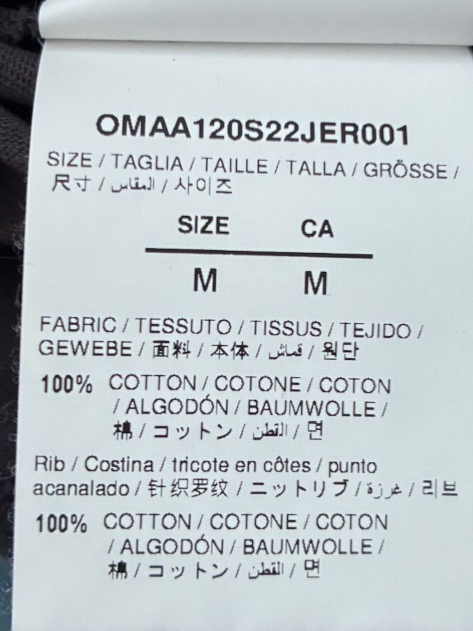 Off-White T-shirts: Off-White T-Shirt Dunkelgrau / Anthrazit M – Neuf (Voir description) à Liestal par oro_g 3
