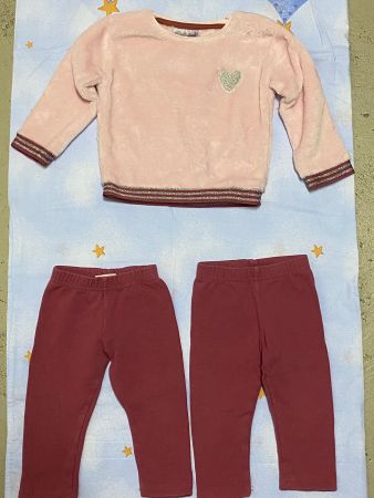 Pullover und Hose in Grösse 80/86 ideal für Zwillinge
