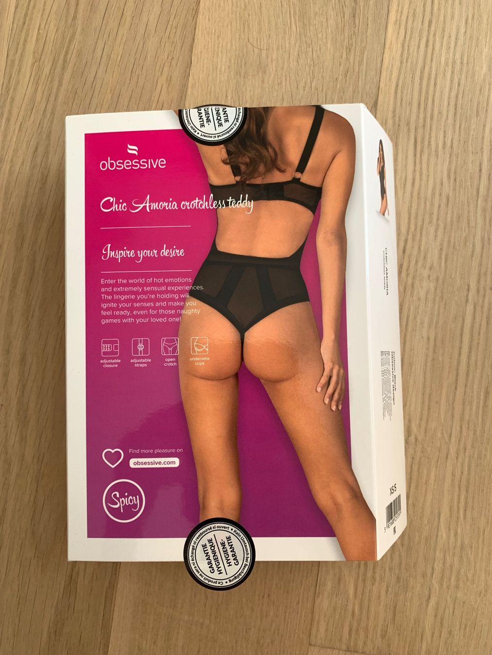 Altra biancheria intima: NEUER Erotik Einteiler / Dessous schwarz – Nuovo e nell'imballaggio originale da Solothurn venduto da anj_5zhn 1
