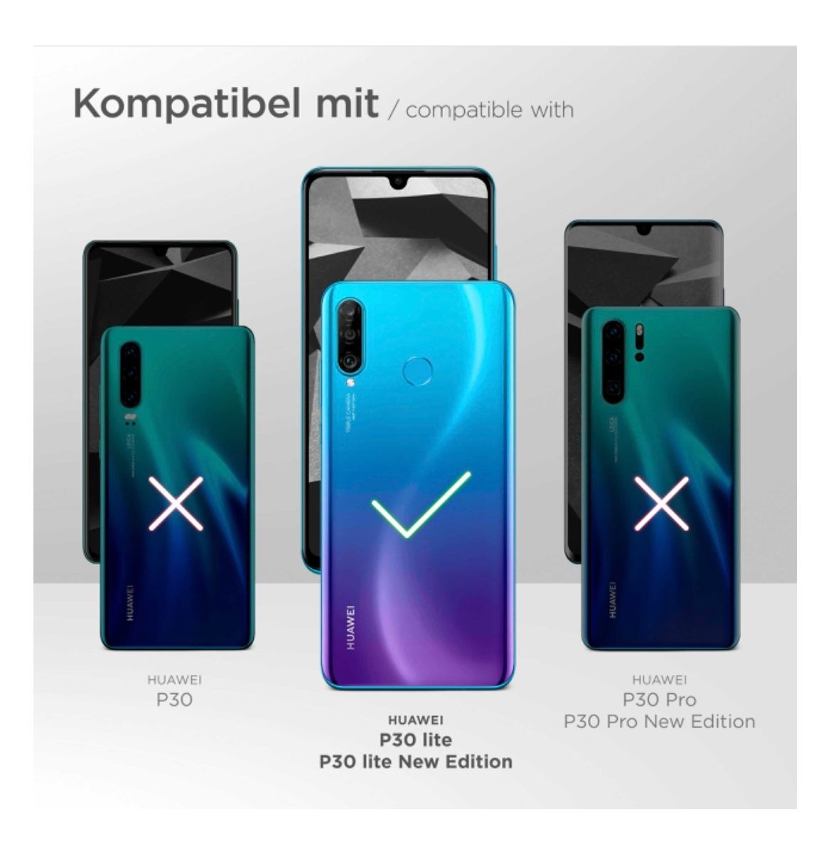 Huawei Cover & Protezioni schermo: Handykette Huawei P30 lite NEU – Nuovo e nell'imballaggio originale da Niederuzwil venduto da viv_8zxc 5