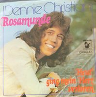 Vinyl Single Dennie Christian - Rosamunde