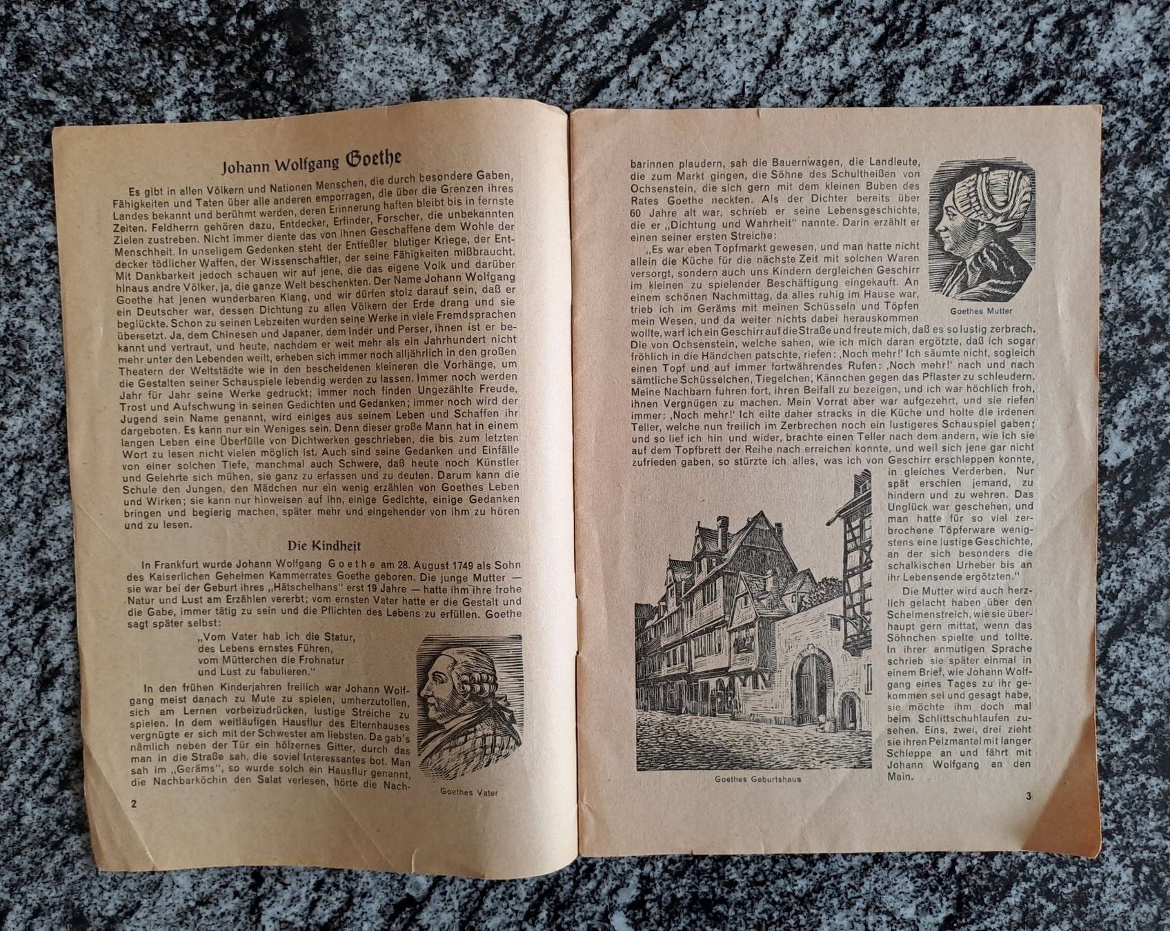 Libri: Alte Heftchen Goethe, Fontane, Lichtenberg – Usato da Meierskappel venduto da BruceCruise 3
