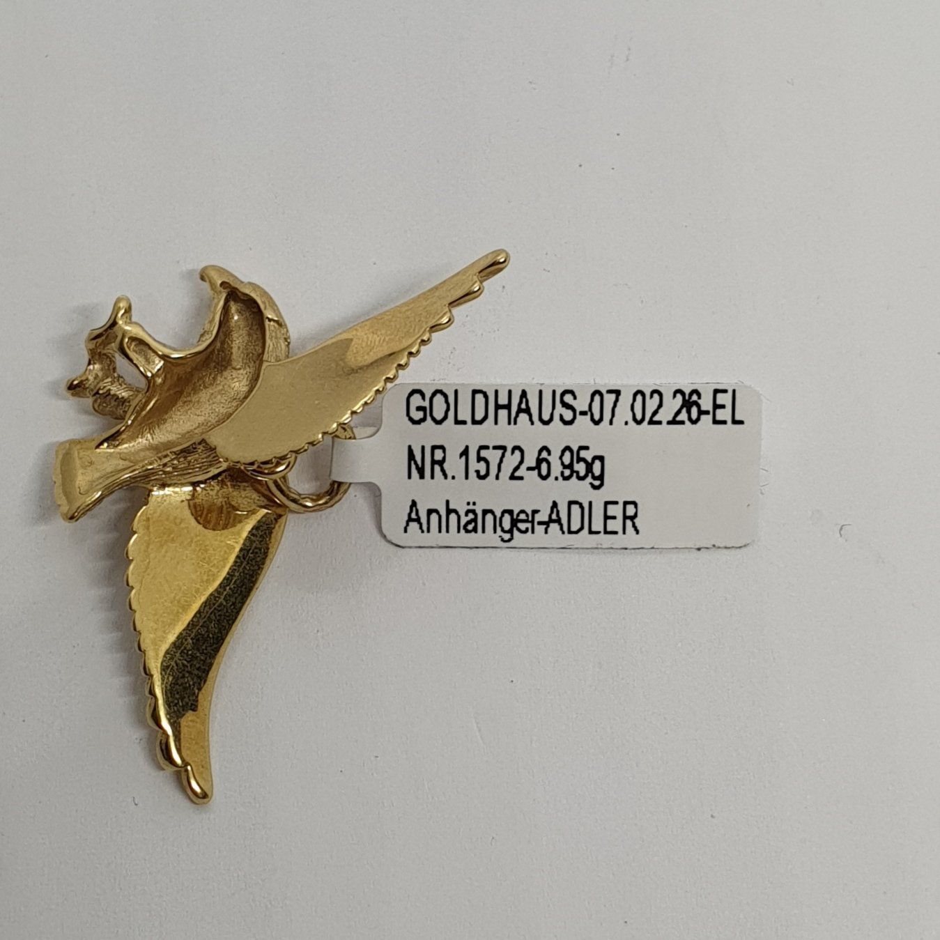 Pendentifs: Echt 18K Gold - Adler Anhänger – D'occasion à Luzern par Goldhaus-Luzern 2