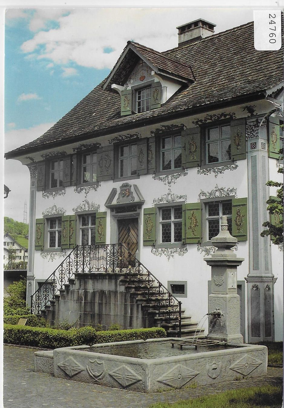 Cartoline postali: Kuster-Haus in Eschenbach SG – Antico da Ettingen venduto da Kartenplanet