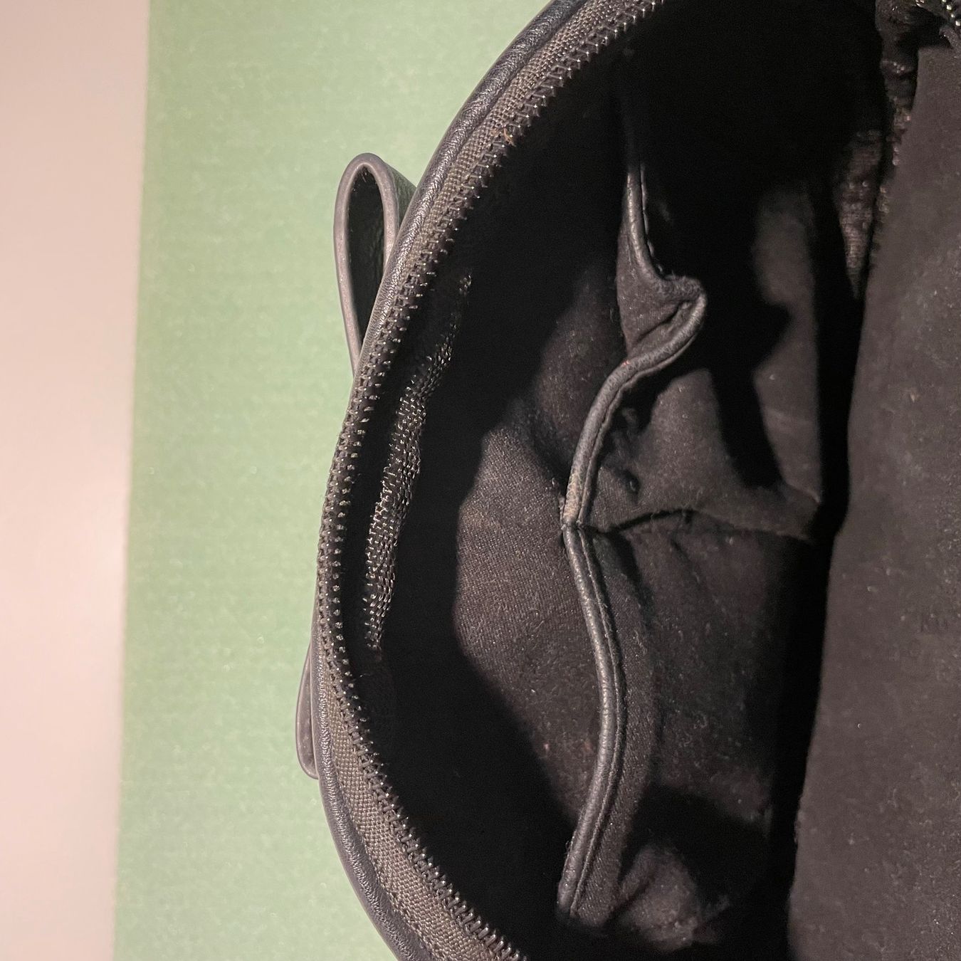 Custodie per cosmetici: Kosmetik Tasche mit 2 Fächer, schwarz – Usato da Bellach venduto da Lapislazuli_blues 5