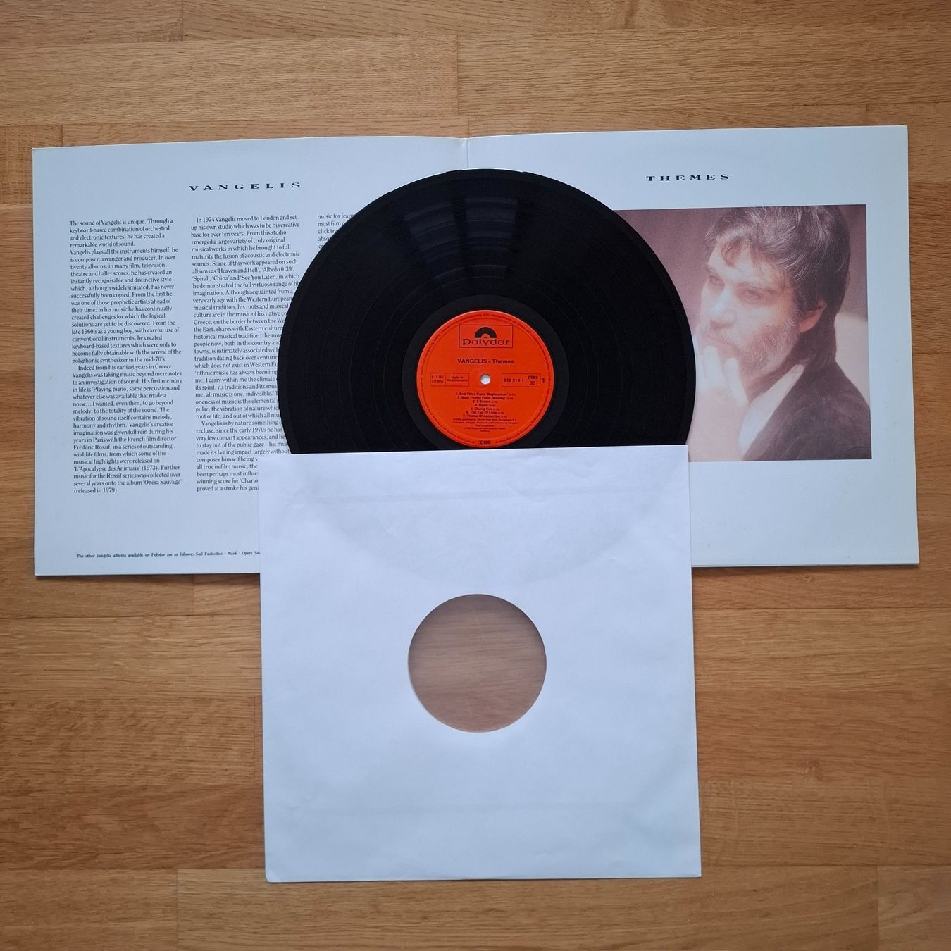 Dischi in vinile: Vangelis - Themes – Usato da Arbon venduto da pendulum 1