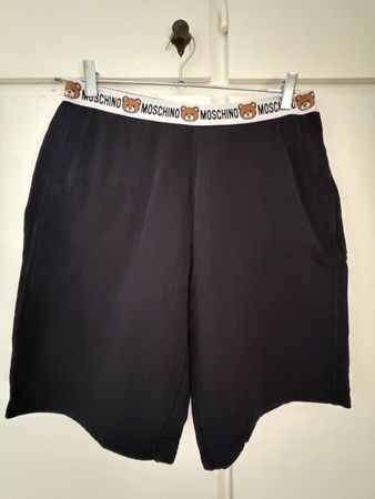 Pantaloncini MOSCHINO neri taglia L usato