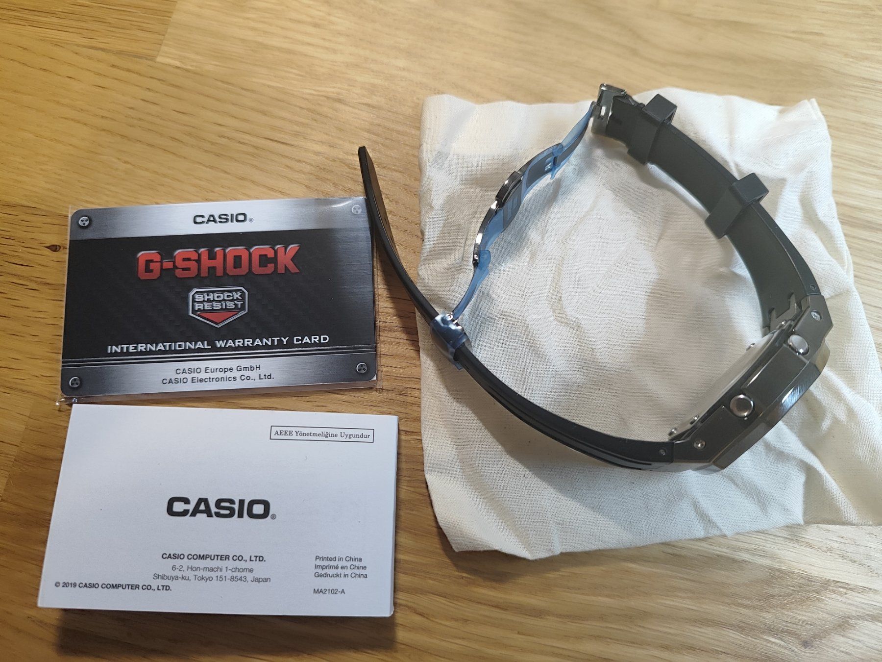 Casio Orologi: CasiOak Mod - Montre Casio G-Shock GA-2100 Custom Noir – Nuovo e nell'imballaggio originale da Vétroz venduto da mrcl01 8