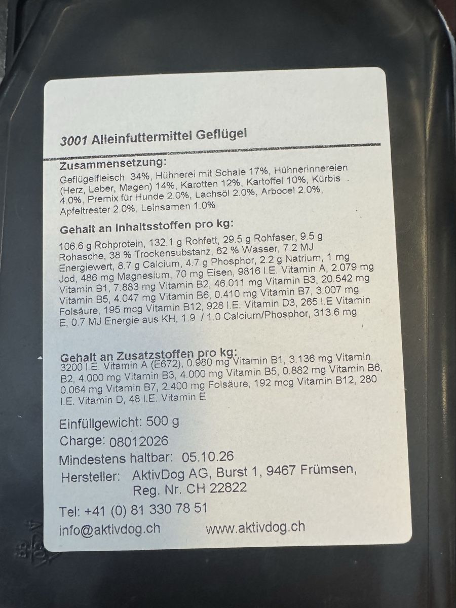 Mangimi: Hundefutter  – Nuovo (secondo la descrizione) da Schlieren venduto da Freundlich02 7