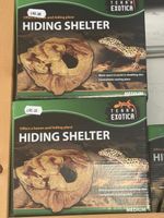 2 Terra Exotica Versteck medium f. Reptilien - wie neu!