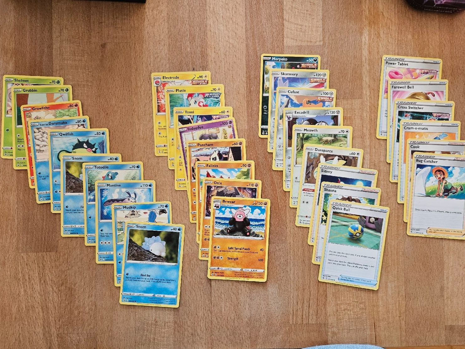 Pokémon Carte collezionabili: Pokemon Fusion Strike div. Karten Englisch – Usato da Sissach venduto da Nolle7