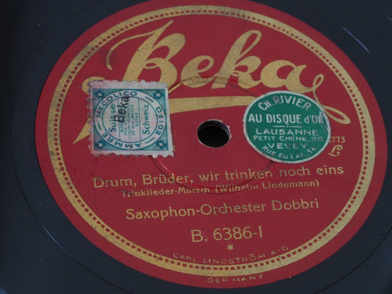 Schallplatten: DISQUES 78 TOURS – Gebraucht aus Lausanne von Leag 9