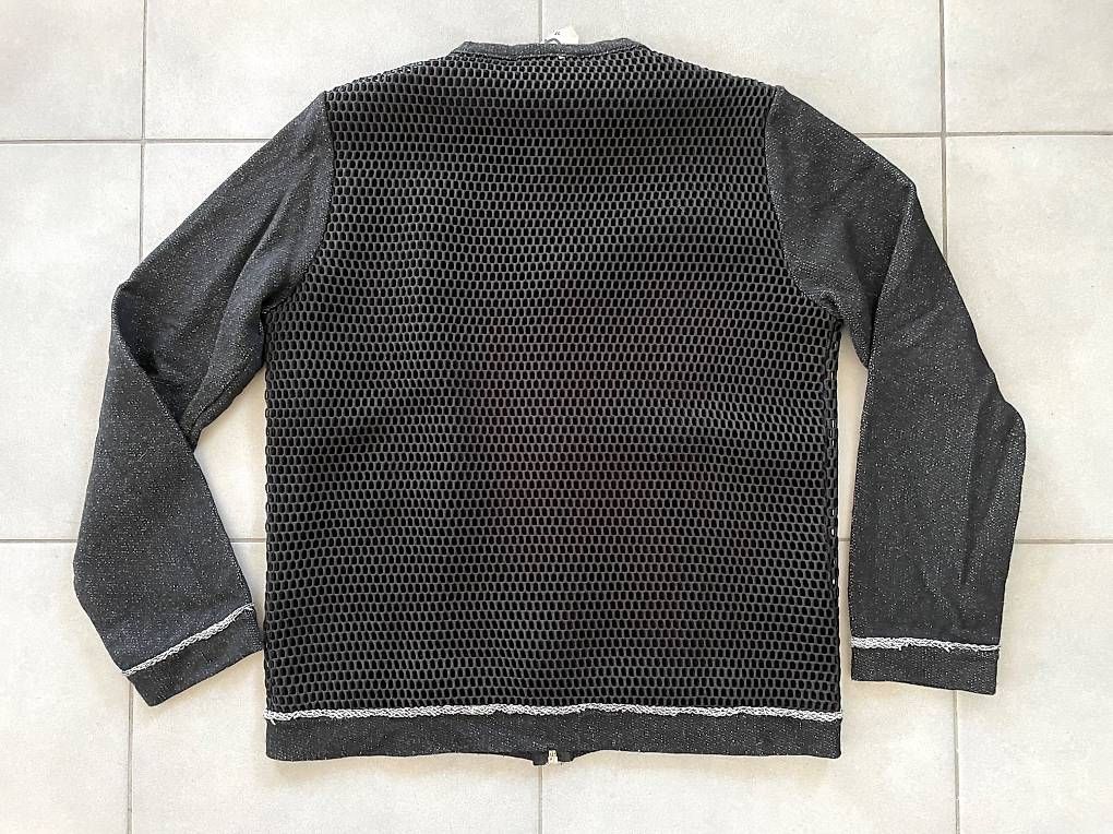 Giacche: Petit blouson noir bimatière taille S – Usato da Gilly venduto da FlorenceGill 1