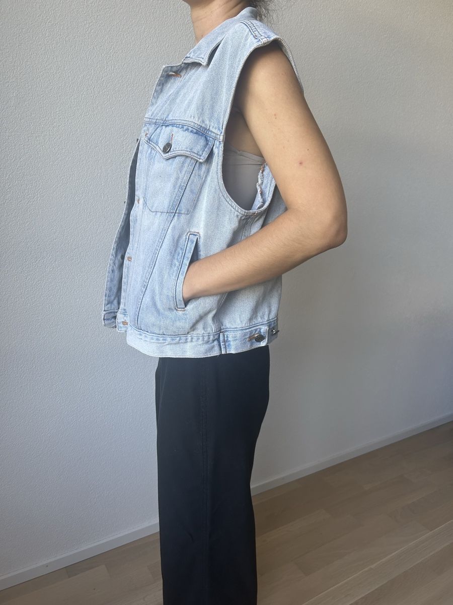 Gilet & Giacche: VINTAGE Jeans Weste hellblau – Usato da Zürich venduto da JN-MZ67676767 2