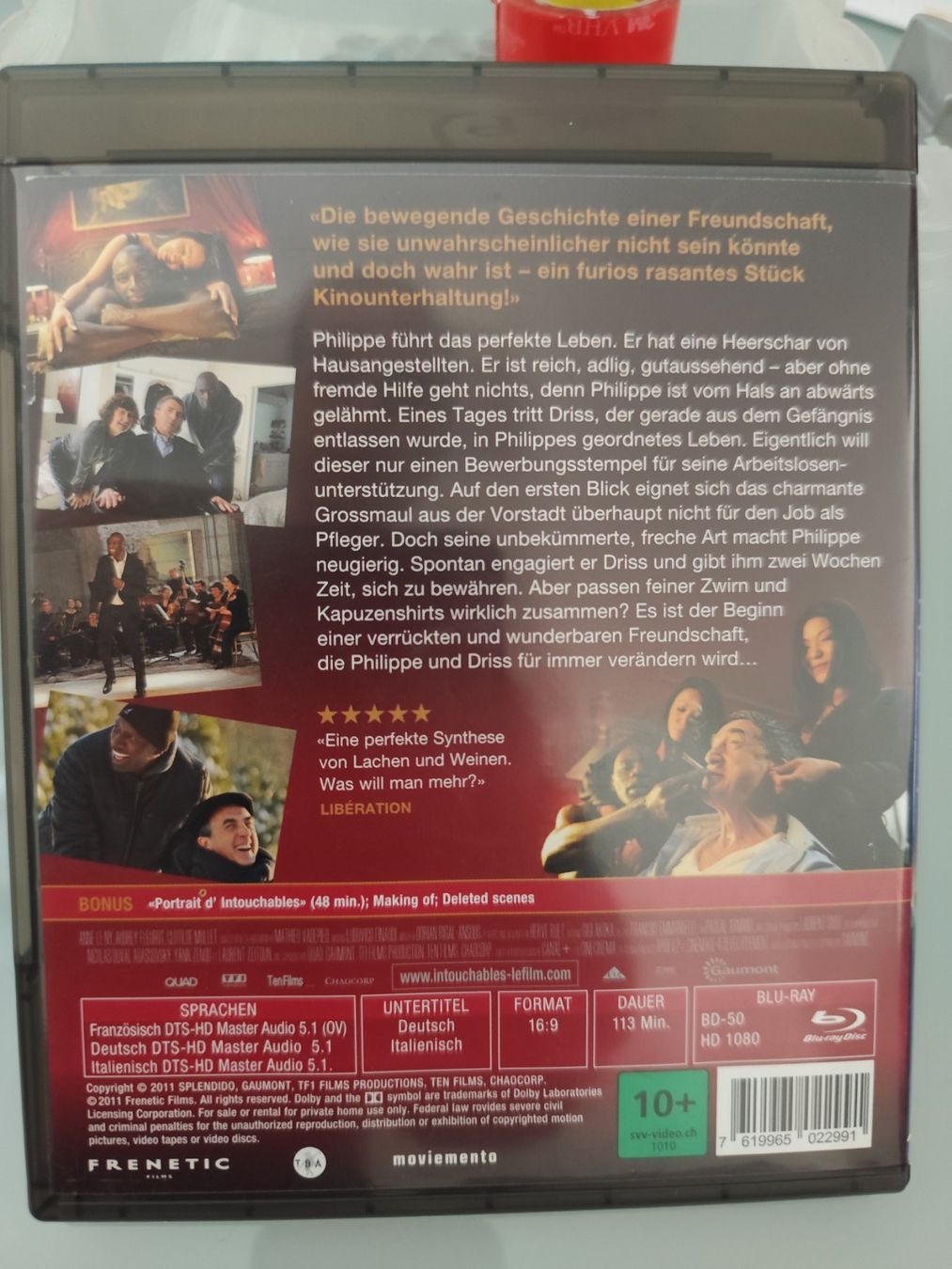 Tutti i DVDs: Intouchables – Usato da Oetwil an der Limmat venduto da Fernando-bras 1