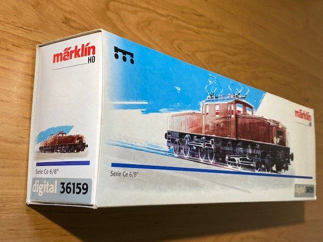 Märklin Modellini di ferrovie: Märklin 36159 Serie Ce 6/8"' Replika Krokodil – Nuovo e nell'imballaggio originale da Adelboden venduto da diana_ch 9