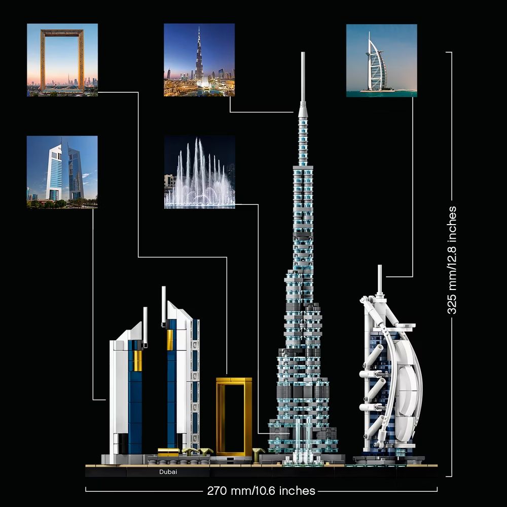 Lego Kit di costruzioni: Lego 21052 Dubai Architecture – Nuovo (secondo la descrizione) da Recherswil venduto da Easy_sell 4